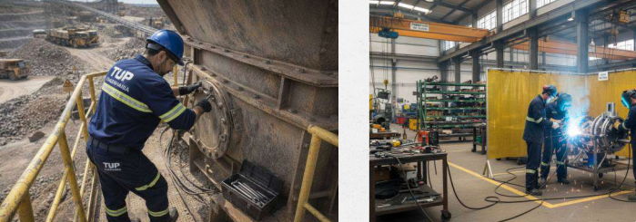 Serviços de mecânica industrial